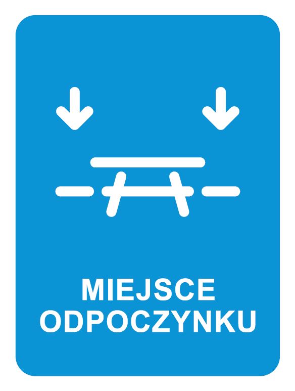 Piktogram - miejsce odpoczynku