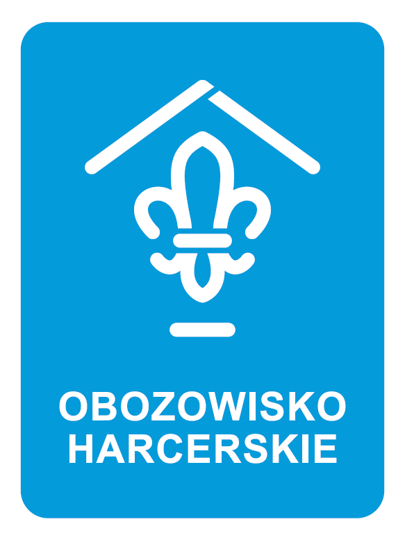 Piktogram - obozowisko harcerskie