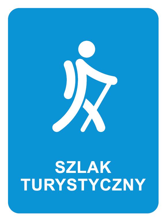 Piktogram - szlaki rowerowe i nordiic walking